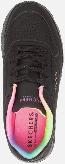 Skechers Uno Lite sneakers zwart Textiel 42202