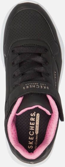 Skechers Uno Lite sneakers zwart Textiel
