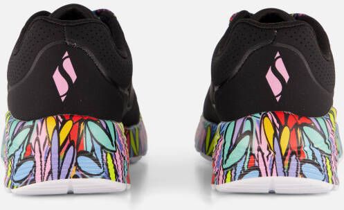 Skechers Uno Lite Sneakers zwart Synthetisch