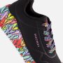 Skechers Uno Lite Sneakers zwart Synthetisch Dames - Thumbnail 6