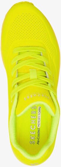 Skechers Uno Night Shades 73667 NYEL Neon Geel - Foto 4