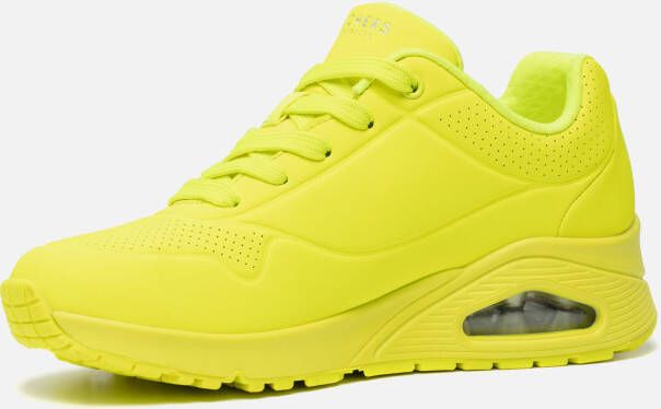 Skechers Uno Night Shades Sneakers geel Synthetisch