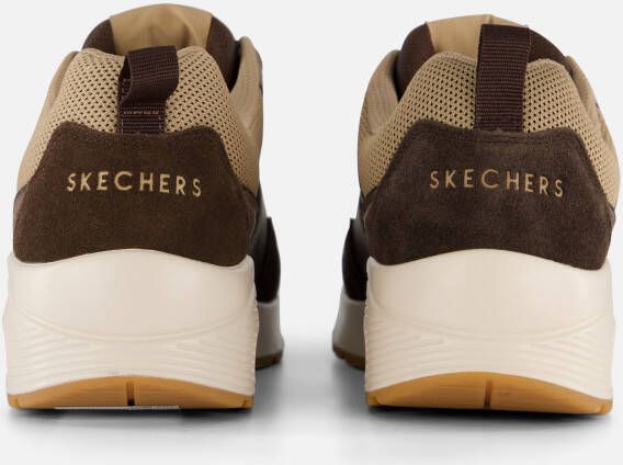 Skechers Uno-Retro One Sneakers bruin Suede