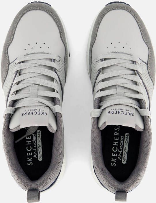 Skechers Uno Retro One Sneakers grijs Leer