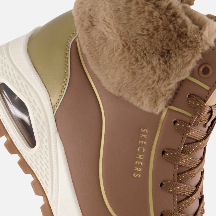 Skechers Uno Rugged Shimmer Veterboots taupe