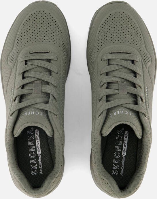Skechers Uno Shiny scale groen