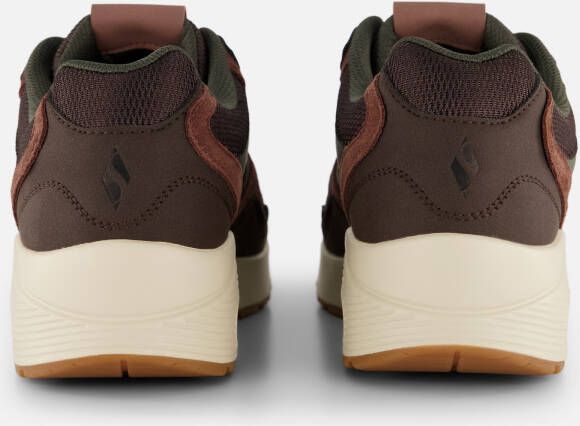 Skechers Uno Sneakers bruin Leer