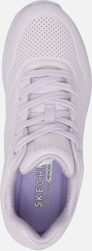 Skechers UNO Sneakers paars Textiel