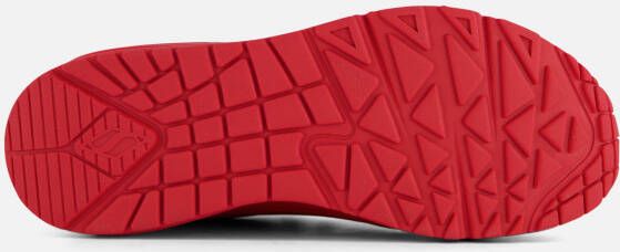 Skechers Uno Sneakers rood Synthetisch