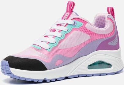 Skechers Uno Color Steps Meisjes Sneakers Zwart Multicolour - Foto 6