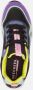 Skechers Uno Color Steps Meisjes Sneakers Zwart Multicolour - Thumbnail 5