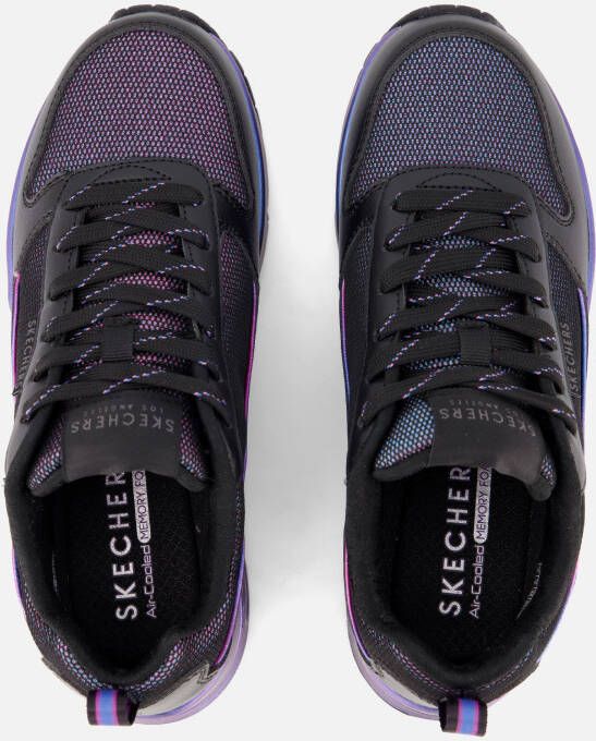 Skechers Uno Sparkle Elite Sneakers zwart