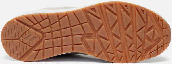 Skechers Uno Stacre Sneakers wit Textiel
