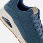 Skechers Uno Stand On Air sneakers blauw Suede Heren - Thumbnail 7