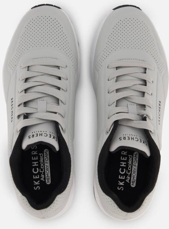 Skechers Uno Stand On Air Sneakers grijs Textiel