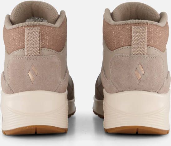Skechers Uno veterboots beige