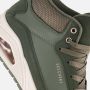 Skechers Uno Stacre Shine Veterboots groen Suede - Thumbnail 6