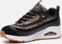 Skechers uno wild streets sneakers zwart wit dames - Thumbnail 3