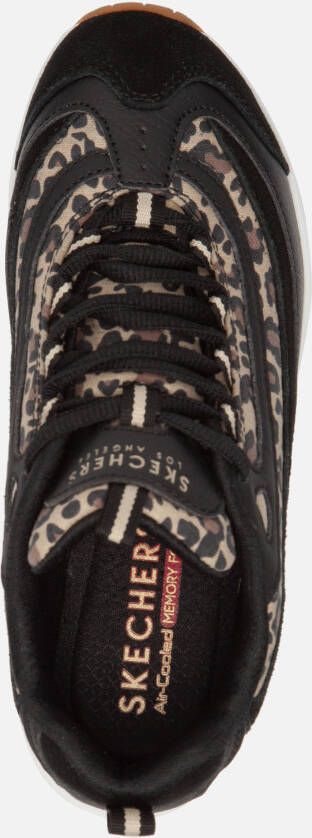 Skechers Uno Wild Streets Sneakers zwart