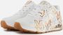 Skechers Sneakers UNO METALLIC LOVE Vrijetijdsschoen lage schoen veterschoen met trendy metallic-print - Thumbnail 6