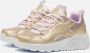 Skechers Uno Lite Metallic Pops Meisjes Sneakers Gold - Thumbnail 14