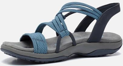 Skechers Vegan Reggae Slim Skech sandalen blauw