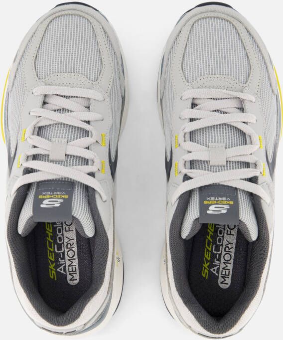 Skechers Vertex Arke Sneakers grijs Textiel