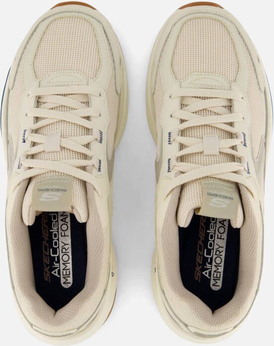 Skechers Vertex Arke Sneakers wit Textiel