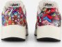 Skechers Sneakers UNO COLOR DOODLE Wedge sneaker veterschoen retro sneaker met unieke print - Thumbnail 7