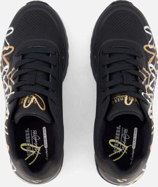 Skechers X Jgoldcrown Uno Lite Sneakers zwart