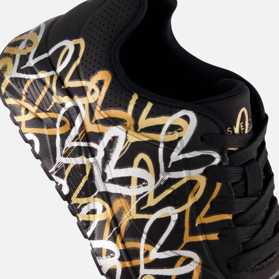 Skechers X Jgoldcrown Uno Lite Sneakers zwart