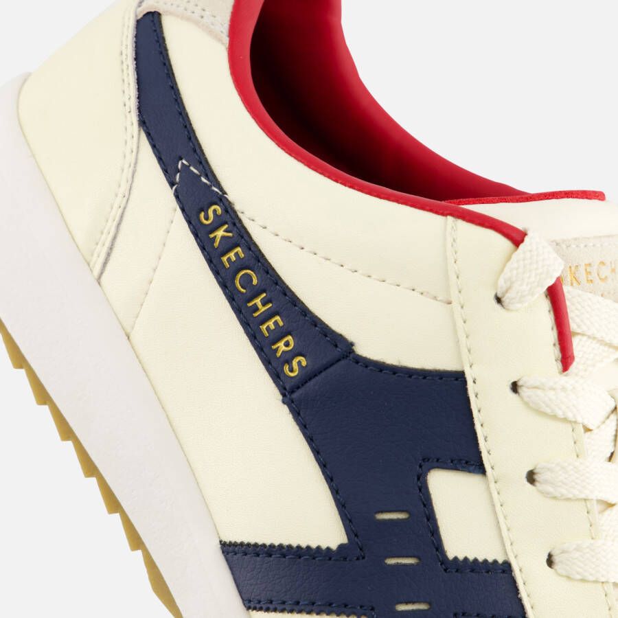 Skechers Zinger Manzilla Sneakers wit Leer