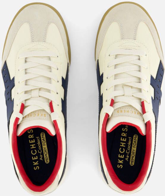 Skechers Zinger Manzilla Sneakers wit Leer