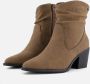 S.Oliver Enkellaarsjes bruin Synthetisch Dames - Thumbnail 2