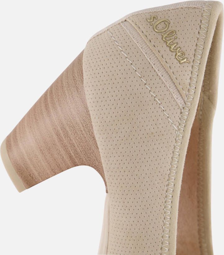 s.Oliver Pumps beige Synthetisch