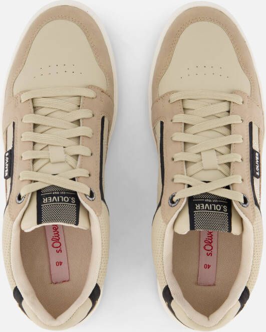 s.Oliver S. Oliver Sneakers beige Suede