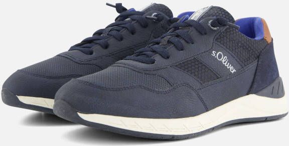 s.Oliver S. Oliver Sneakers blauw Synthetisch