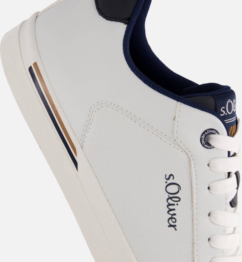 s.Oliver S. Oliver Sneakers wit Suede