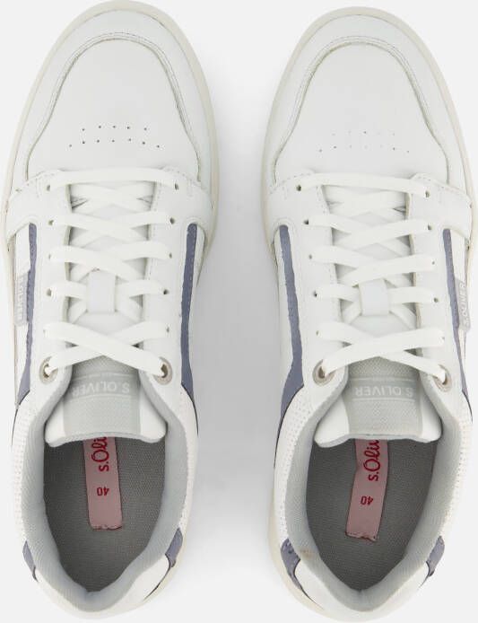 s.Oliver S. Oliver Sneakers wit Suede