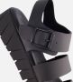 S.Oliver Zwarte Casual Platte Sandalen Vrouwen Black Dames - Thumbnail 11