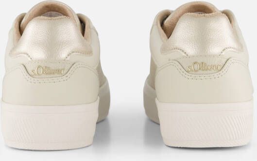 s.Oliver Sneakers beige Synthetisch