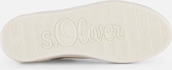 s.Oliver Sneakers beige Synthetisch