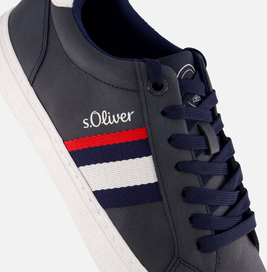 s.Oliver Sneakers blauw Synthetisch