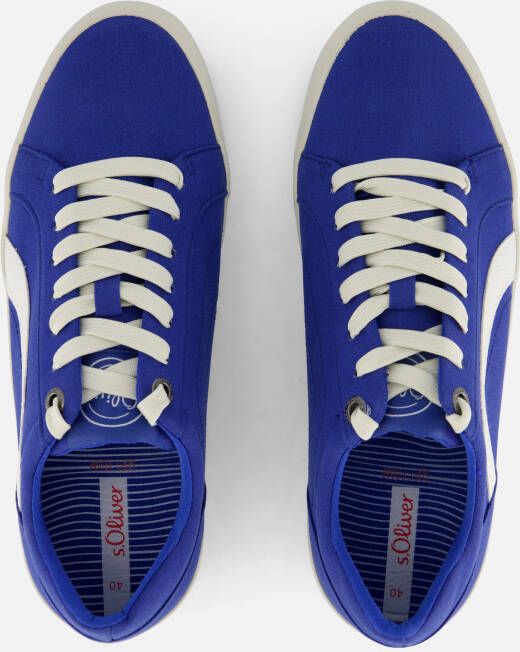 s.Oliver Sneakers blauw Synthetisch
