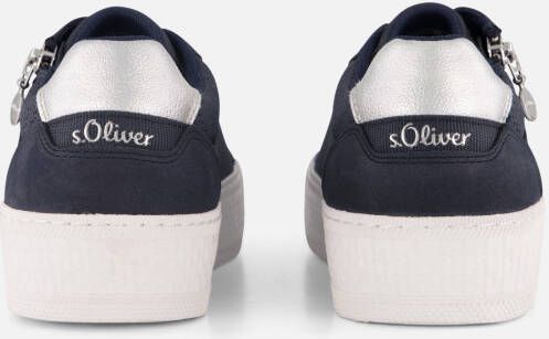 s.Oliver Sneakers blauw Synthetisch