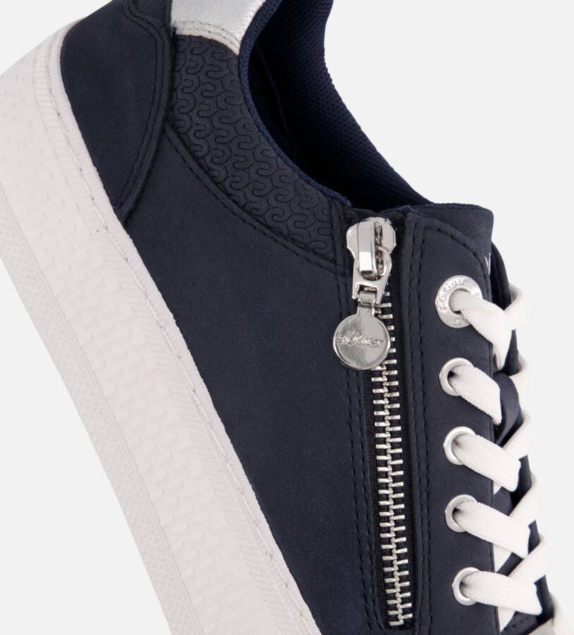 s.Oliver Sneakers blauw Synthetisch