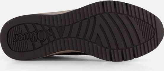 s.Oliver Sneakers taupe Synthetisch