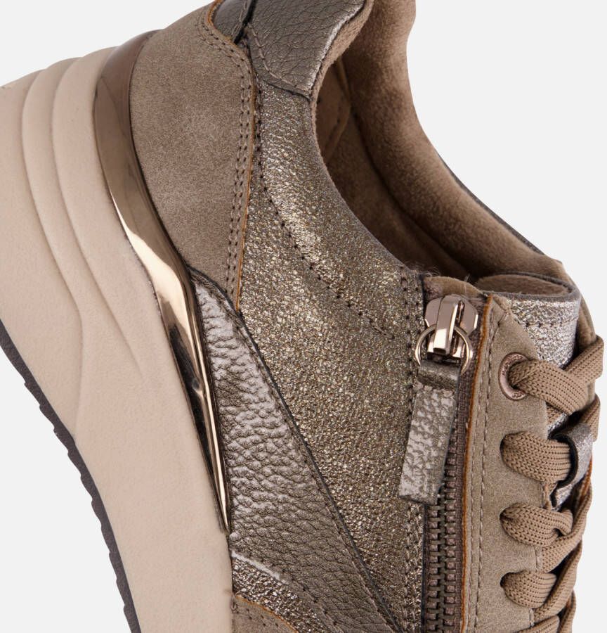 s.Oliver Sneakers taupe Synthetisch