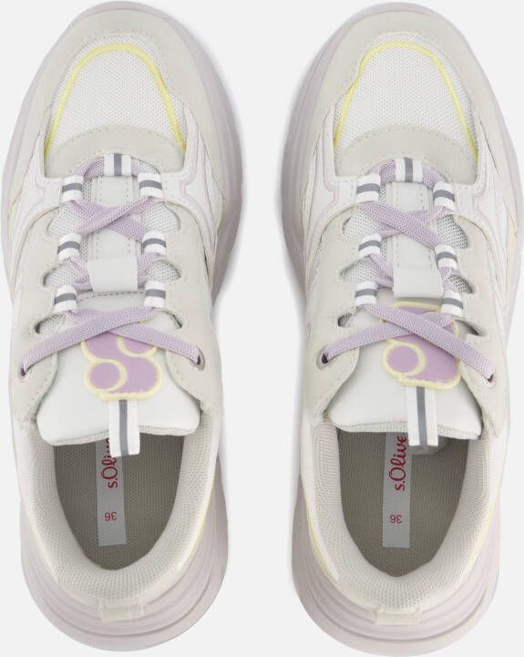 s.Oliver Sneakers wit Synthetisch