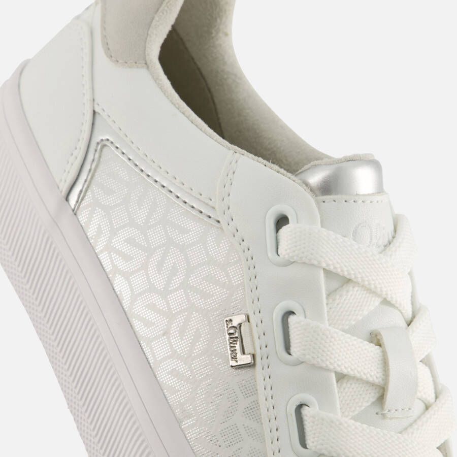 s.Oliver Sneakers wit Synthetisch